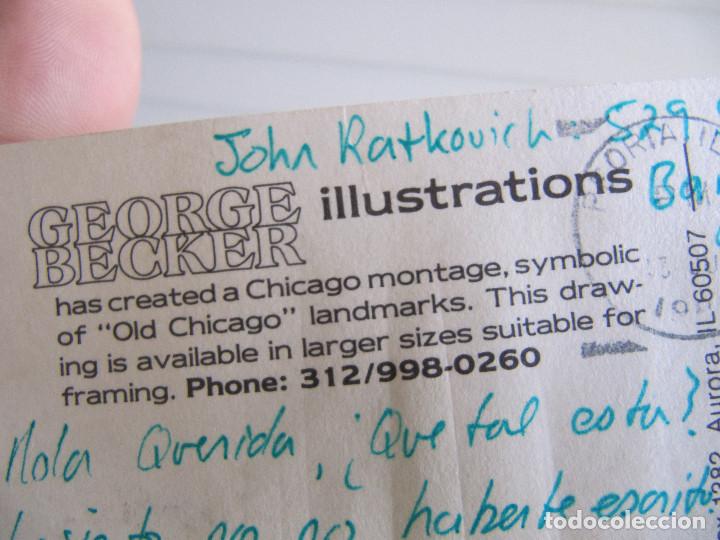 Postales: CHICAGO GEORGE BECKER 1982 - Foto 3
