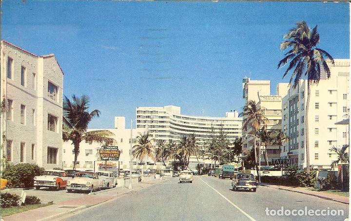 Postales: POSTAL CIRCULADA - MIAMI - FLORIDA - 1962 - Foto 1