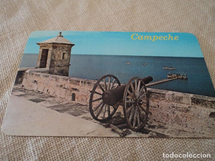 Postales: fuerte san miguel frente al mar del caribe campeche v 3292 mexico 13,5 x 8,5