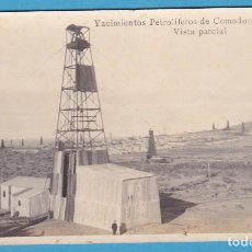 Postales: YACIMIENTOS PETROLÍFEROS DE COMODORO RIVADAVIA. VISTA PARCIAL. ARGENTINA. ATENEO GRANOLLERS, 1925