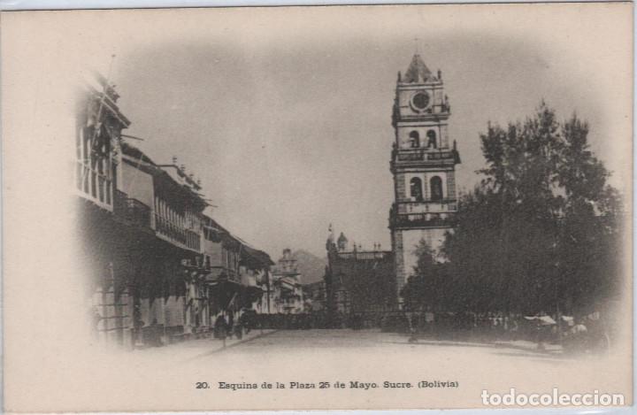 Bolivia Sucre Esquia De La Plaza 25 De Mayo Kaufen Alte Postkarten Von Amerika In Todocoleccion 91950350