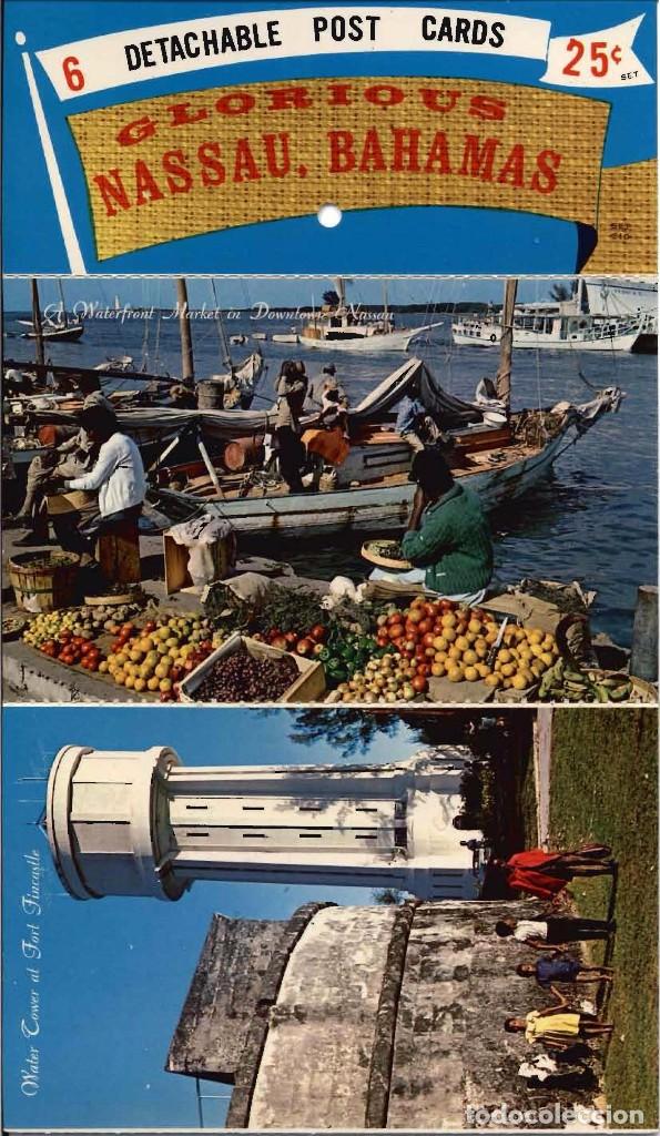 Postales: Lote de 32 postales de Bahamas - Foto 1