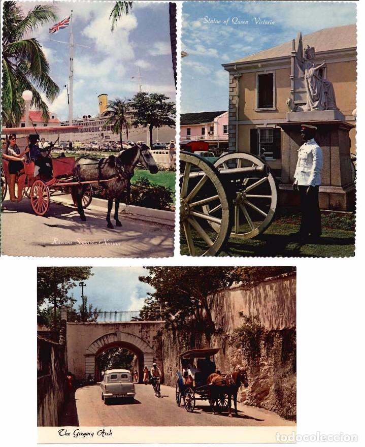 Postales: Lote de 32 postales de Bahamas - Foto 6