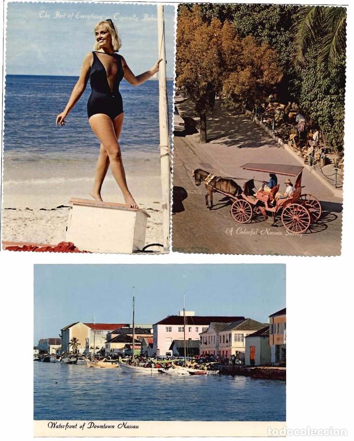 Postales: Lote de 32 postales de Bahamas - Foto 7
