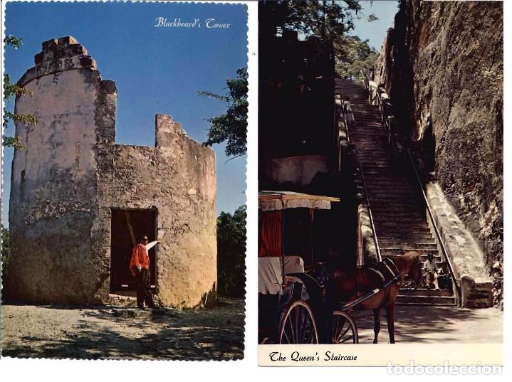 Postales: Lote de 32 postales de Bahamas - Foto 8