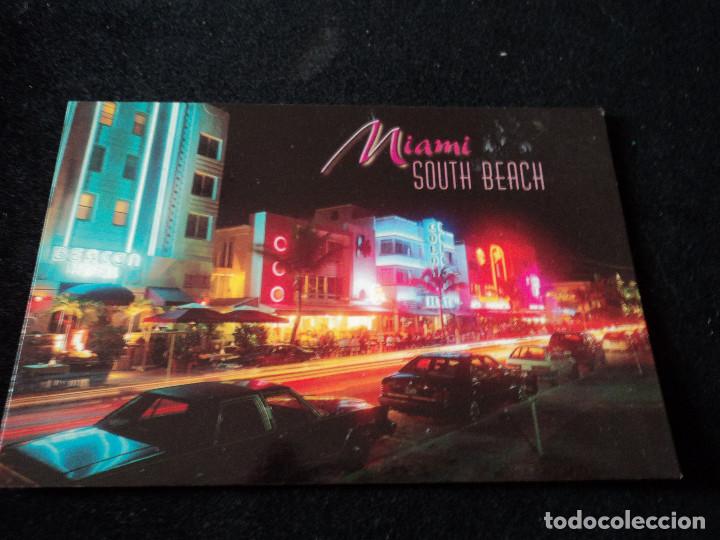Postales: miami south beach circulada 2008 - Foto 1