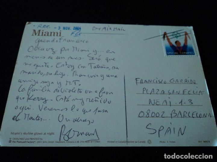 Postales: miami florida circulada 2004 - Foto 2
