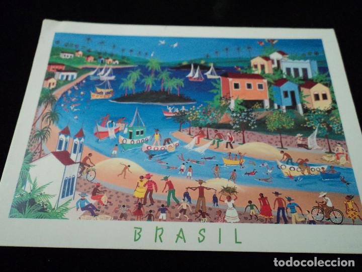 Postales: brasil ilhas de angra circulada 1999 - Foto 1