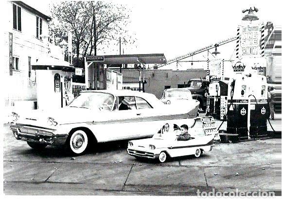 Postcards: FOTO- POSTAL DE UN COCHE GRANDE Y PEQUE&Ntilde;O  NUEVA
