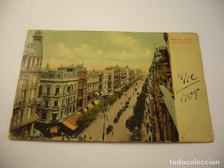 Postales: BUENOS AIRES AVENIDA MAYO - Foto 1