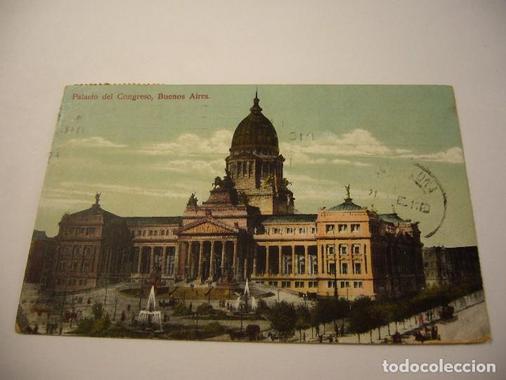 Postkarten: POSTAL PALACIO DEL CONGRESO BUENOS AIRES