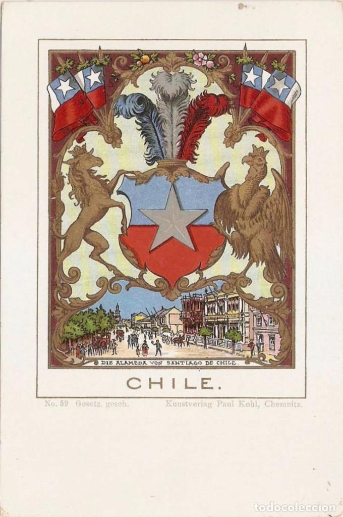 Postales: CHILE ALAMEDA. SANTIAGO DE CHILE