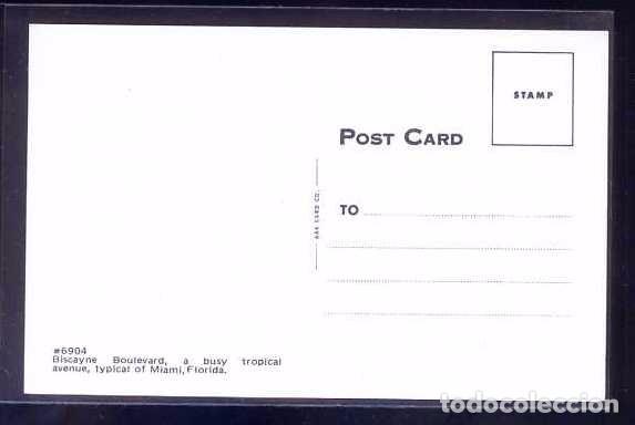 Postales: E.U.A. FL. Miami. *Biscayne Boulevard...* Nueva. - Foto 2