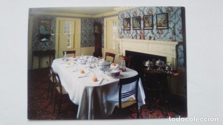 Postais: POSTCARD 19th CENTURY PARLOR, SET FOR DINING, CONCORD MUSEUM. 1990 POSTAL