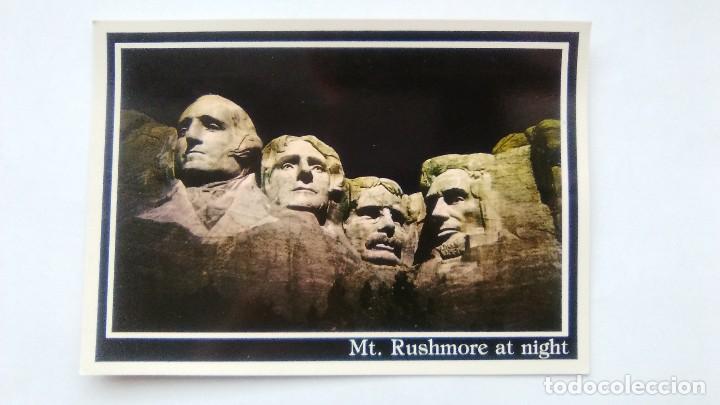 Postais: POSTAL DE ESTADOS UNIDOS, DACOTA. MOUNT RUSHMORE AT NIGHT. ELITE PRINTS. A&Ntilde;O 1977. POST CARD