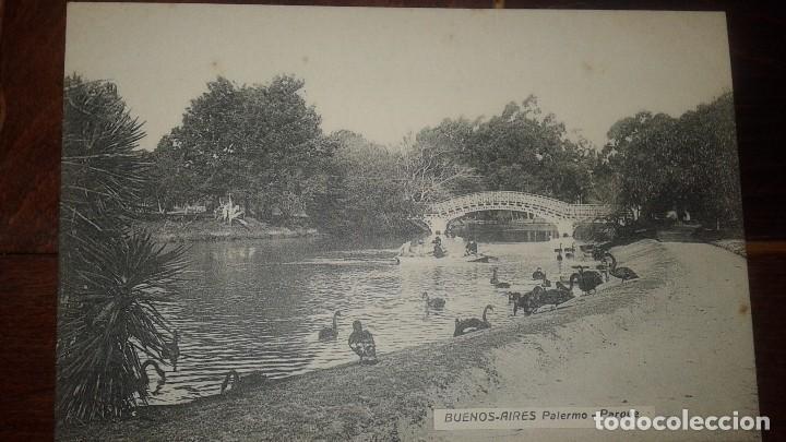 Postales: POSTAL DE BUENOS AIRES - PALERMO - PARQUE - Foto 1