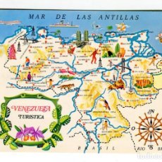 Postales: VENEZUELA TURISTICA ESCRITA EN 1977. Lote 107819435