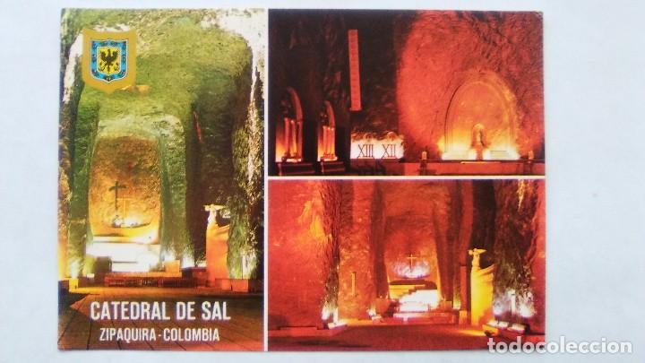 Postais: POSTAL ZIPAQUIRA. CATEDRAL DE SAL. COLOMBIA. POST CARD