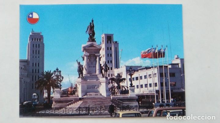 Postais: POSTAL VALPARAISO, PLAZA SOTOMAYOR. MONUMENTO A LOS HEROES DE IQUIQUE. CHILE. POST CARD