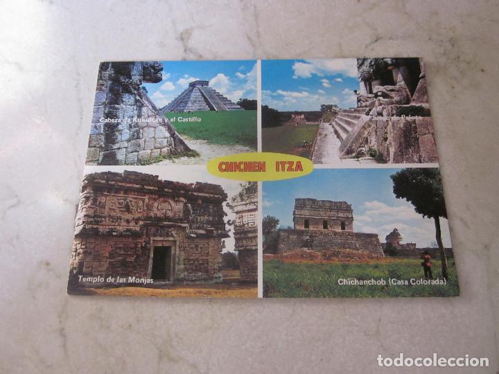 Postales: POSTAL CHICHEN ITZA MEXICO A&Ntilde;OS 80 - Foto 1