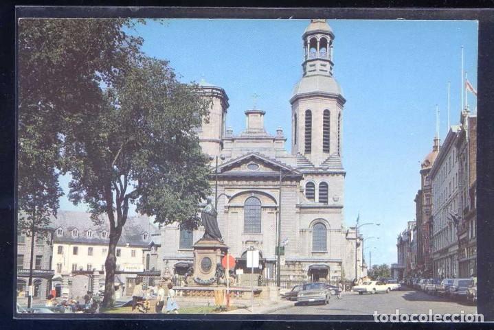 Postales: Canada. QC - Quebec. *La Basilique...* Escrita. - Foto 1