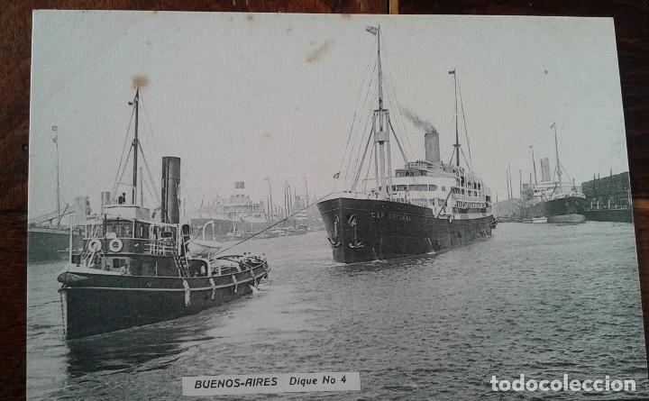 Postales: POSTAL BUENOS - AIRES - DIQUE N&ordm; 4 - Foto 1