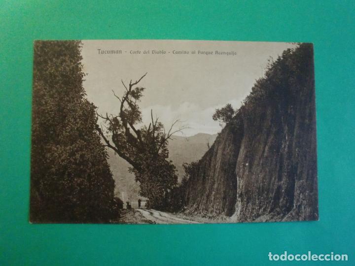 Postcards: TUCUMAN CORTE DEL DIABLO CAMINO AL PARQUE ACONQUIJA TARJETA POSTAL O.H. B.A. N. 27 ARGENTINA A&Ntilde;OS 20