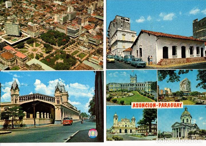 Postales: LOTE DE 35 POSTALES DE PARAGUAY - Foto 1