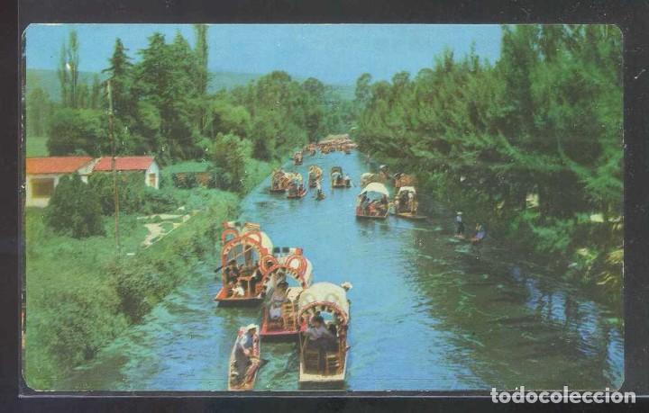 Postales: M&eacute;xico DF. *Xochimilco...* Circulada 1973. - Foto 1