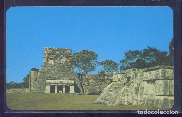Postales: M&eacute;xico. Tinum. *Chch&eacute;n Itz&aacute;. A la izquierda, Templo de los Jaguares...* Nueva.