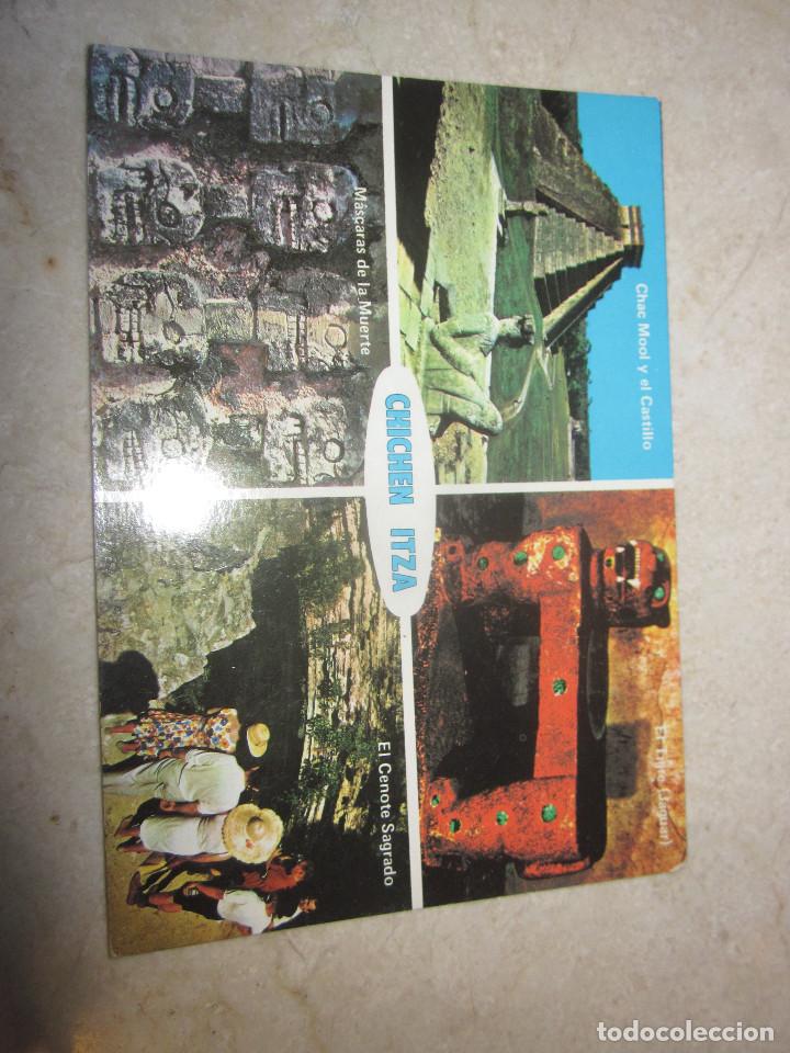 Postales: POSTAL CHICHEN ITZA MEXICO A&Ntilde;OS 80 - Foto 1