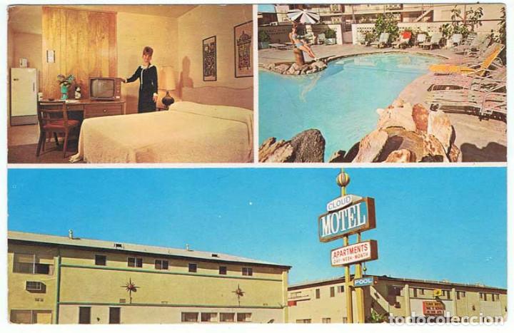 Postales: Postal The Cloud Motel. Lakewood, California, USA
