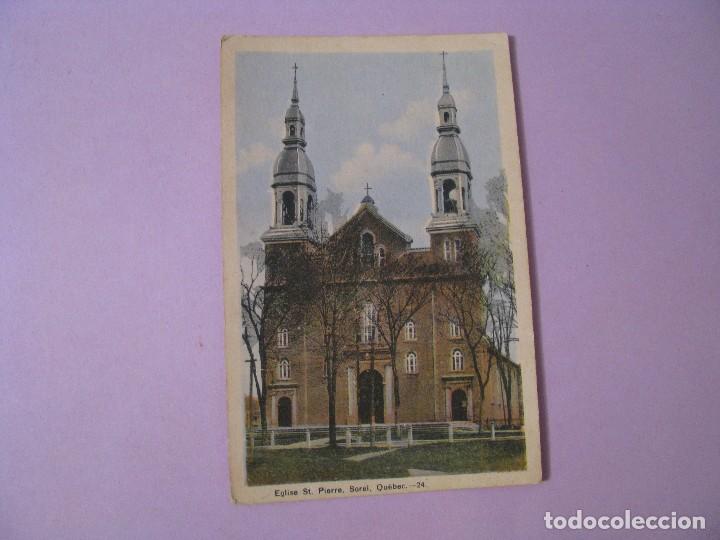 Postales: POSTAL DE CANADA. IGLESIA ST. PIERRE. QUEBEC. - Foto 1