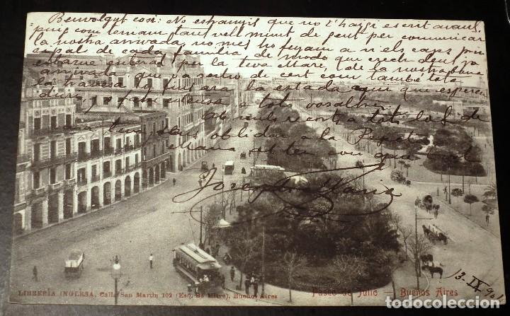 Postales: POSTAL DE BUENOS AIRES - PASEO DE JULIO - Foto 1