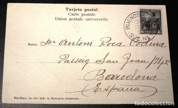 Postales: POSTAL DE BUENOS AIRES - PASEO DE JULIO - Foto 2