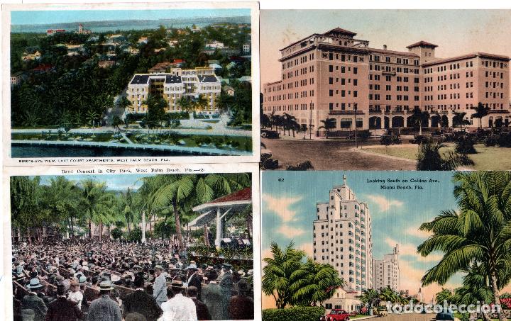 Postales: LOTE DE 38 TARJTAS POSTALES DE FLORIDA. - Foto 6