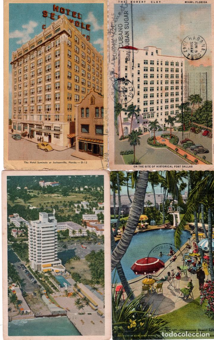 Postales: LOTE DE 38 TARJTAS POSTALES DE FLORIDA. - Foto 9