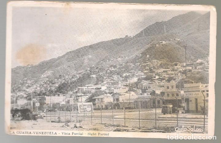 Postkarten: POSTAL antigua ,LA GUAIRA VENEZUELA vista parcial ... ..ni nun