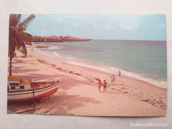 Postais: TARJETA POSTAL DE BARBADOS. BEAUTIFUL BEACH. A&Ntilde;O 1984.