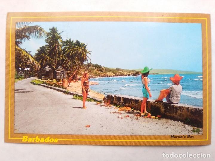 Postais: TARJETA POSTAL DE BARBADOS. MARTIN BAY. S65. A&Ntilde;O 1988.
