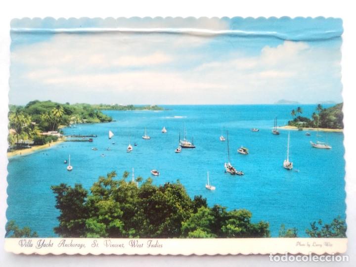 Postais: TARJETA POSTAL. 1984. SAN VICENTE. WEST INDIES. VILLA YACHT ANCHORAGE. ST. VINCENT. POST CARD