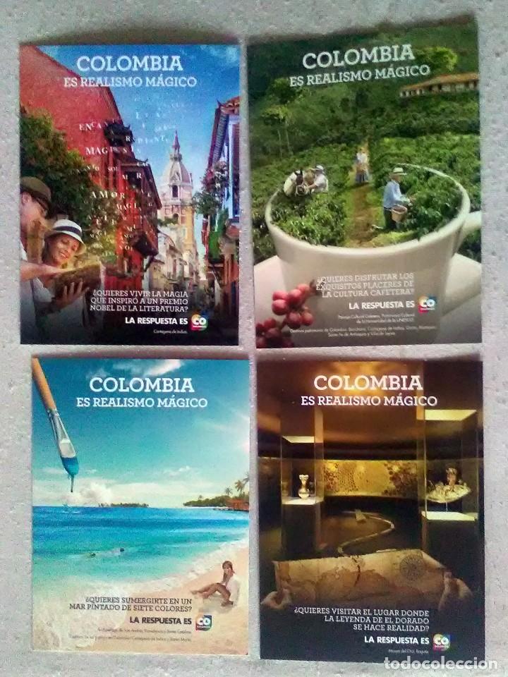 Postales: 4 Postales COLOMBIA Postales - Foto 1