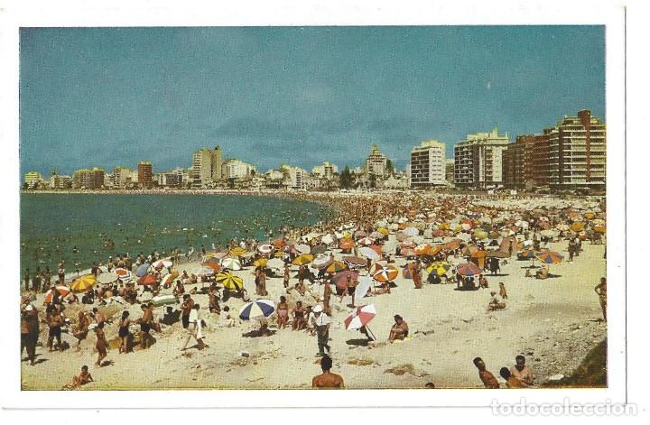 Postales: MONTEVIDEO.- N&ordm; 353, PLAYA POCITOS. EDICIONES IMPRESORA URUGUAYA. URUGUAY- SIN CIRCULAR