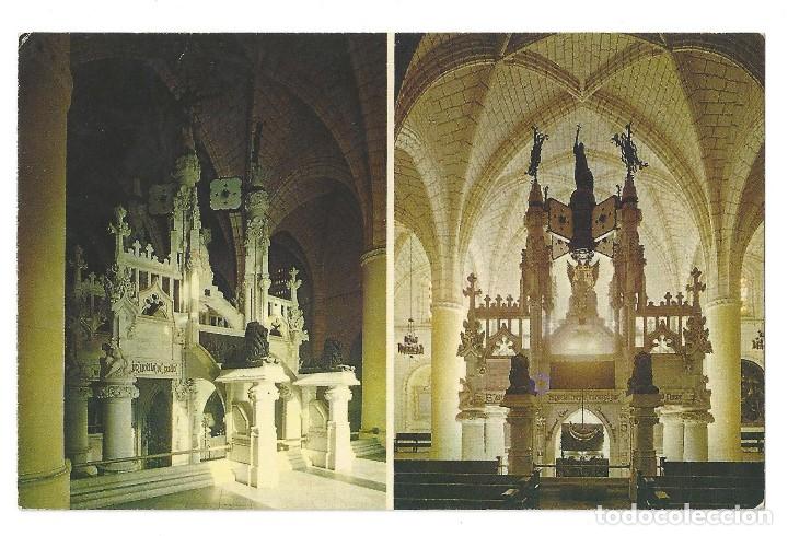 Postales: REP&Uacute;BLICA DOMINICANA. CATEDRAL DE SANTO DOMINGO.- VISTA DE LA TUMBA CRIST&Oacute;BAL COL&Oacute;N. DUKANE PRESS