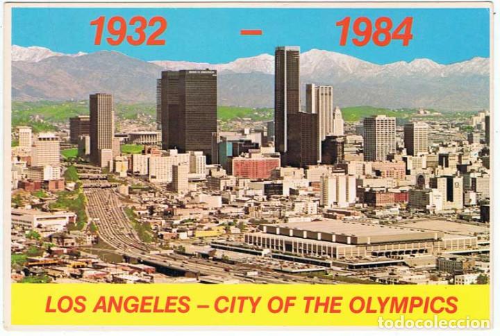 Postales: Postal EEUU. Los Angeles. City of the Olympics 1932-1984. B12187