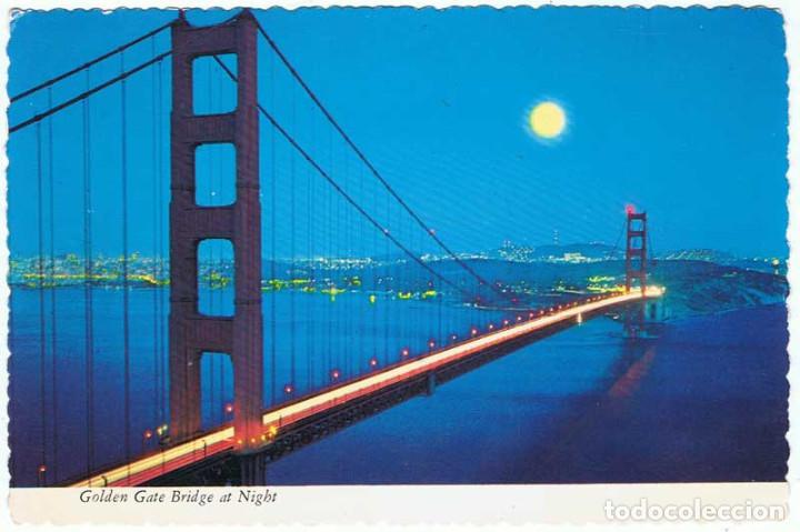 Postales: Postal Estados Unidos. San Francisco. Golden Gate Bridge at Night. N&ordm; 10x111069