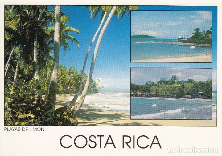 Postais: COSTA RICA. PLAYAS DE LIM&Oacute;N. COSTA CARIBE&Ntilde;A.