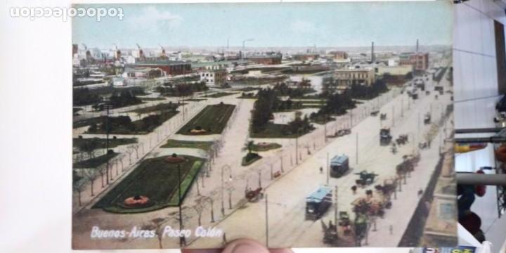 Postcards: Postal Argentina Buenos Aires Paseo de Colon