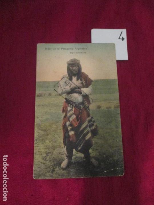 Postais: ANTIGUA POSTAL,INDIO DE LA PATAGONIA, ARGENTINA