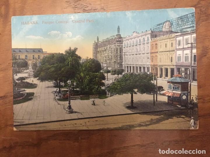 Postales: POSTAL HABANA, PARQUE CENTRAL - Foto 1